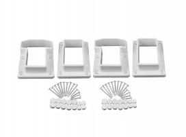 Vinyl Railing Brackets | Deck & Porch Railing | Accessories