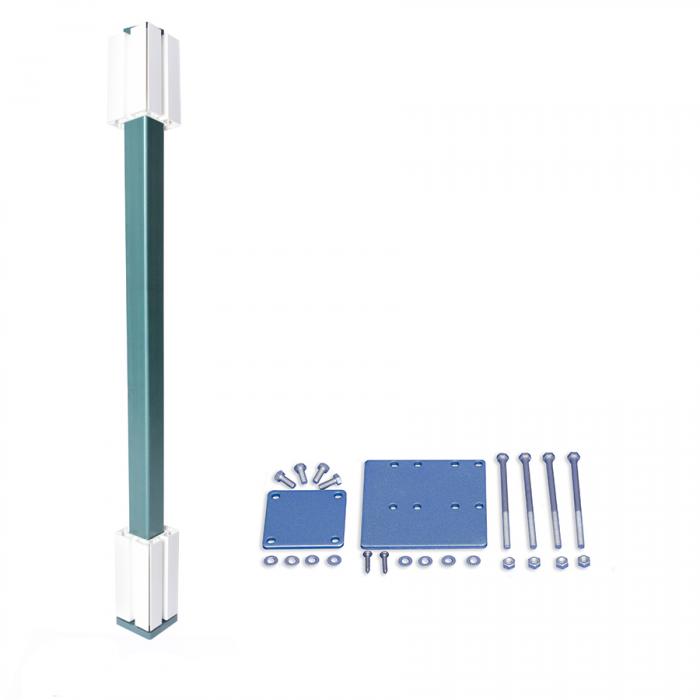 Weatherables 36 in. Post Mount for Wood Kit