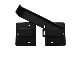 latch gate double gates flip stainless steel latches adjustable sided