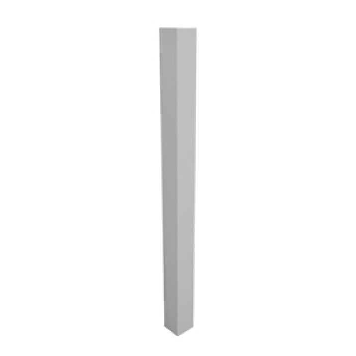 Weatherables 5 in. x 5 in. x 9 ft. Vinyl Fence Gate Blank Post