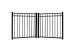 Pacific 4.5'H x 60"W Double Gate