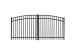 Mansfield 5'H x 60"W Arched Double Gate