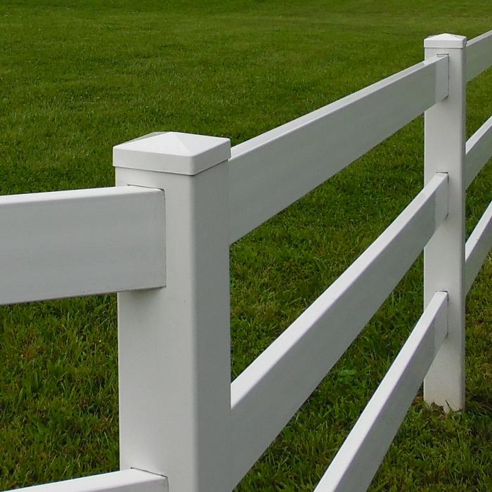 External White 1 on Horse Fencing