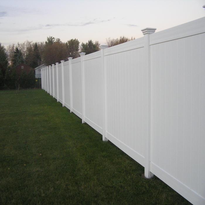 White privacy fence deals