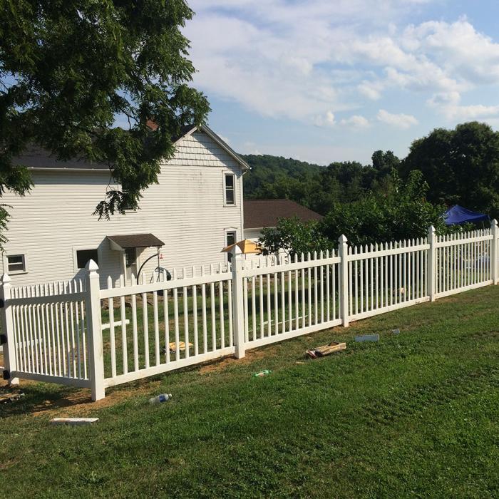 Weatherables Abbington 4 ft. x 4 ft. Vinyl Picket Fence Gate Kit