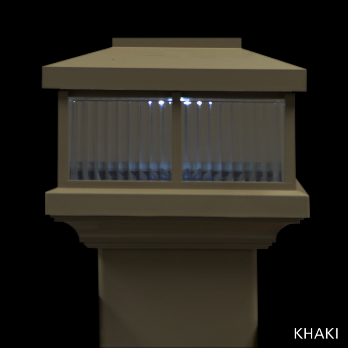 Cambridge Solar Post Cap Lights Weatherables