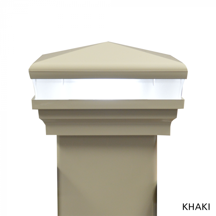 Low voltage post cap lights 5x5 cheap