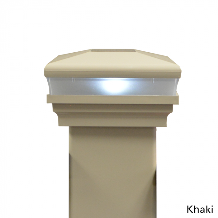 Khaki Neptune Solar Lit White