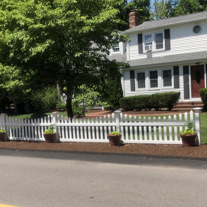 3 Ellington Vinyl Picket Fence Weatherables 3 Ellington Vinyl Picket Fence Weatherables