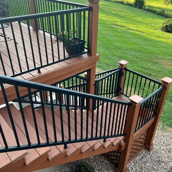 Arlington Red deck and stairs