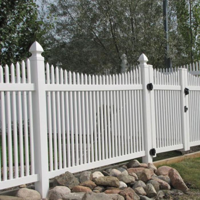 Barrington PVC fence