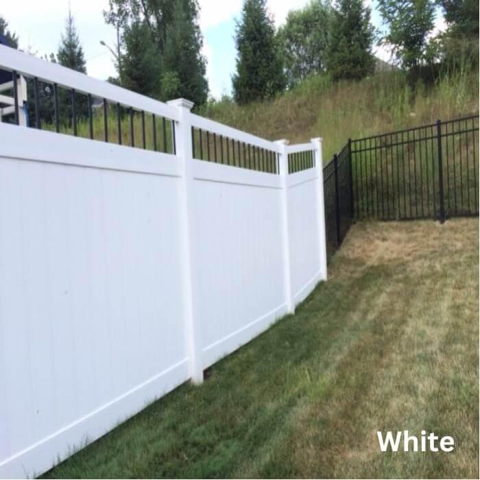 8 Bradford Vinyl Privacy Fence Weatherables