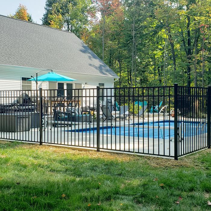 Buy store aluminum fence