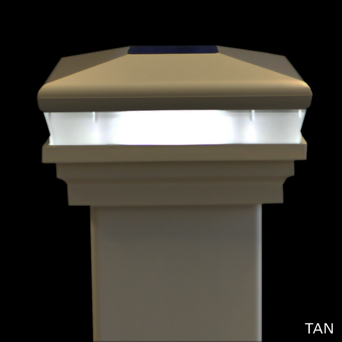 Neptune Solar Post Cap Lights Weatherables