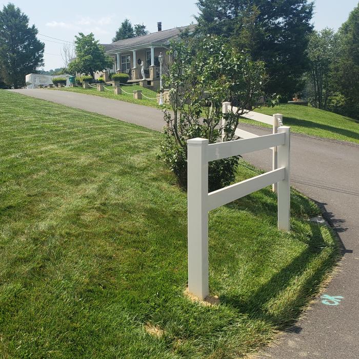 2-Rail Horse Fence | Vinyl Fencing | Weatherables