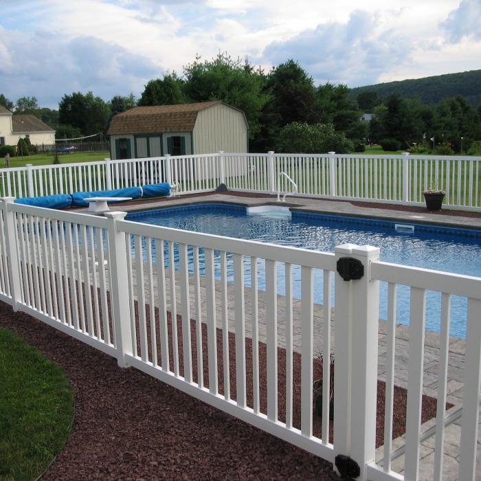 4' PVC Pool Fence Atlantis™ Weatherables
