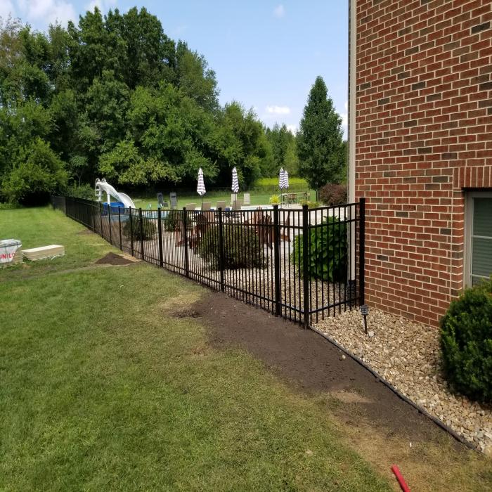 5' Mansfield™ Ornamental Aluminum Fencing Weatherables