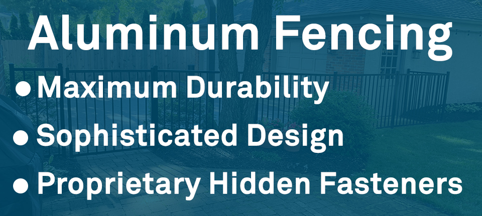 Weatherables Aluminum Fencing - Maximum Durability - Sophisticated Design - Proprietary hidden fasteners