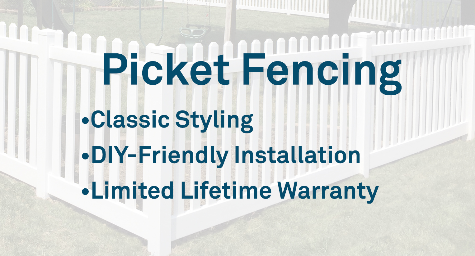 Vinyl Picket Fence Options Vinyl Fencing Weatherables