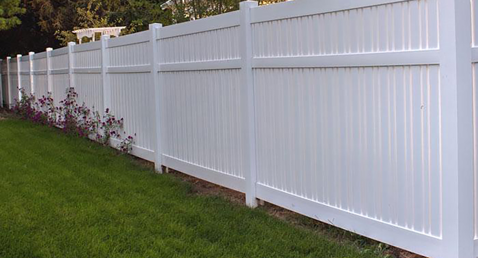 Weatherables Davenport Semi-Privacy Vinyl Fencing