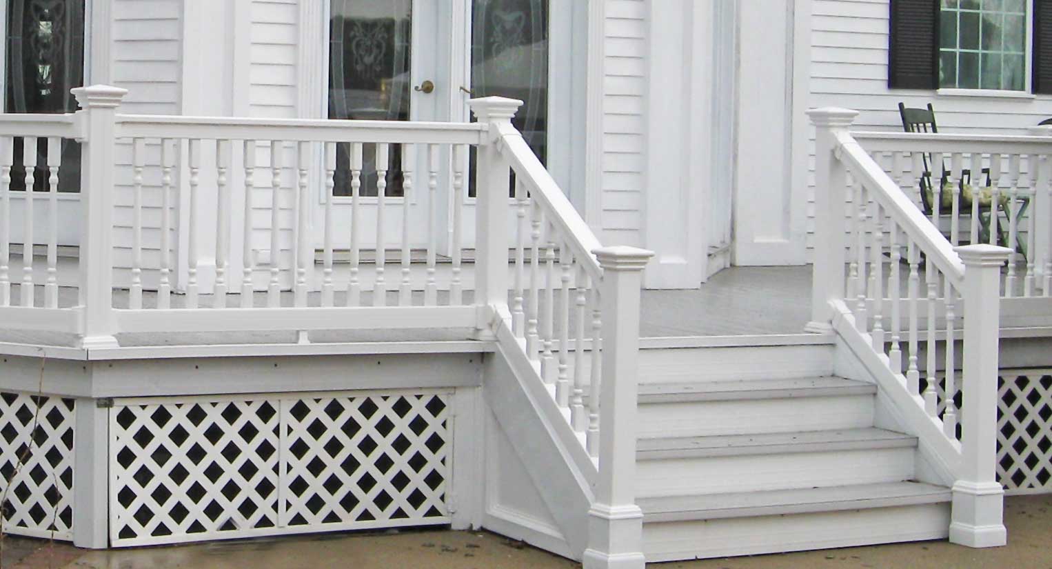 Vinyl Deck And Porch Railing Railing Weatherables