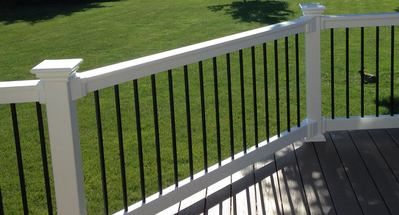 Weatherables Bolton Vinyl Outdoor Railing