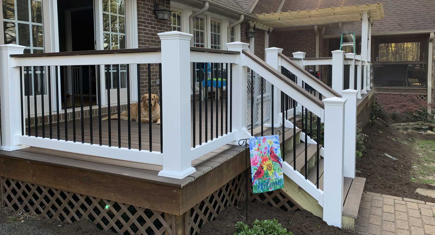 Vinyl Deck And Porch Railing Railing Weatherables