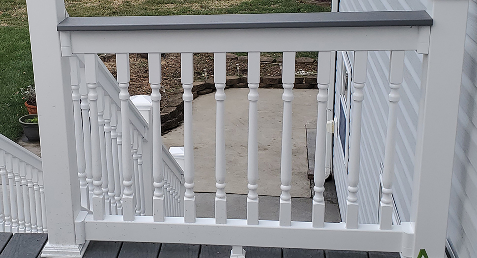 Weatherables Wakefield Vinyl Porch Railing