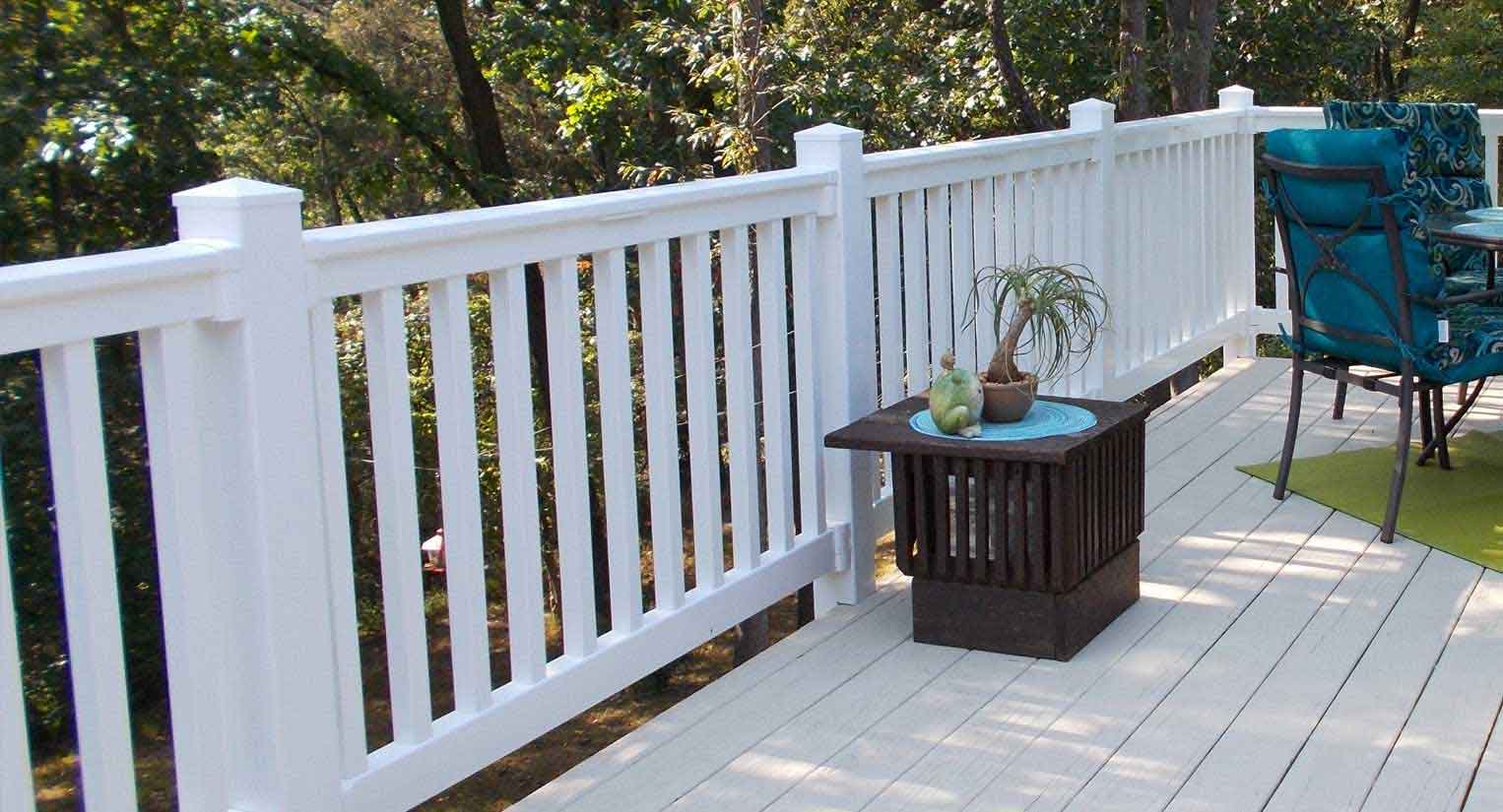 Weatherables Washington Vinyl Outdoor Railing